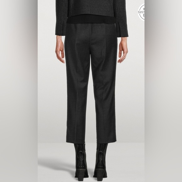 THEORY Treeca Sleek Flannel Trousers , sz : 10 - Picture 3 of 11